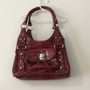 Red/Black Wilson Leather purse